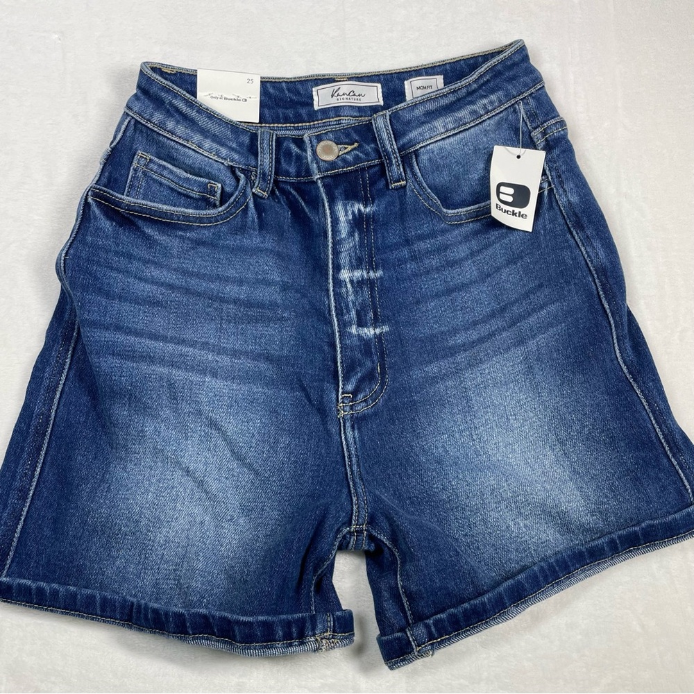 KanCan Signature Mom Fit Shorts NWT Buckle | Size 25 - Picture 6 of 9